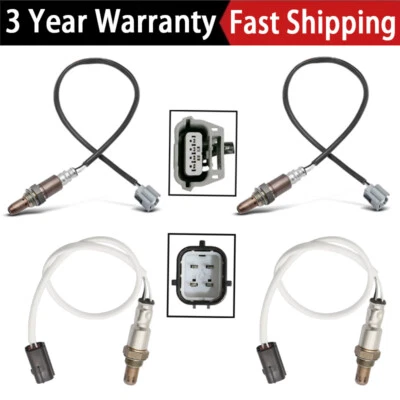 Sensor de oxígeno aguas arriba + aguas abajo 4 piezas para Nissan NV2500 NV3500 2012-17 5,6 L V8 Foto 1 de 4