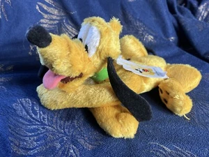 WALT DISNEY WORLD Pluto Dog Beanie Plush Soft Toy New Florida - Picture 1 of 8