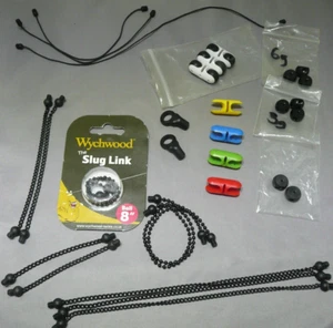 WYCHWOOD SLUG BOBBIN SPARES- BODY/WEIGHT/HOCKEY STICK/BLACK CHAIN,BALL LINK+CORD - Picture 1 of 21