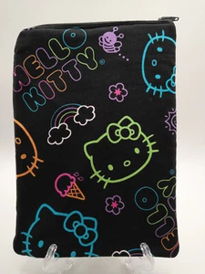 Handmade small zipper bag made with Hello Kitty Licensed fabric - Picture 1 of 1