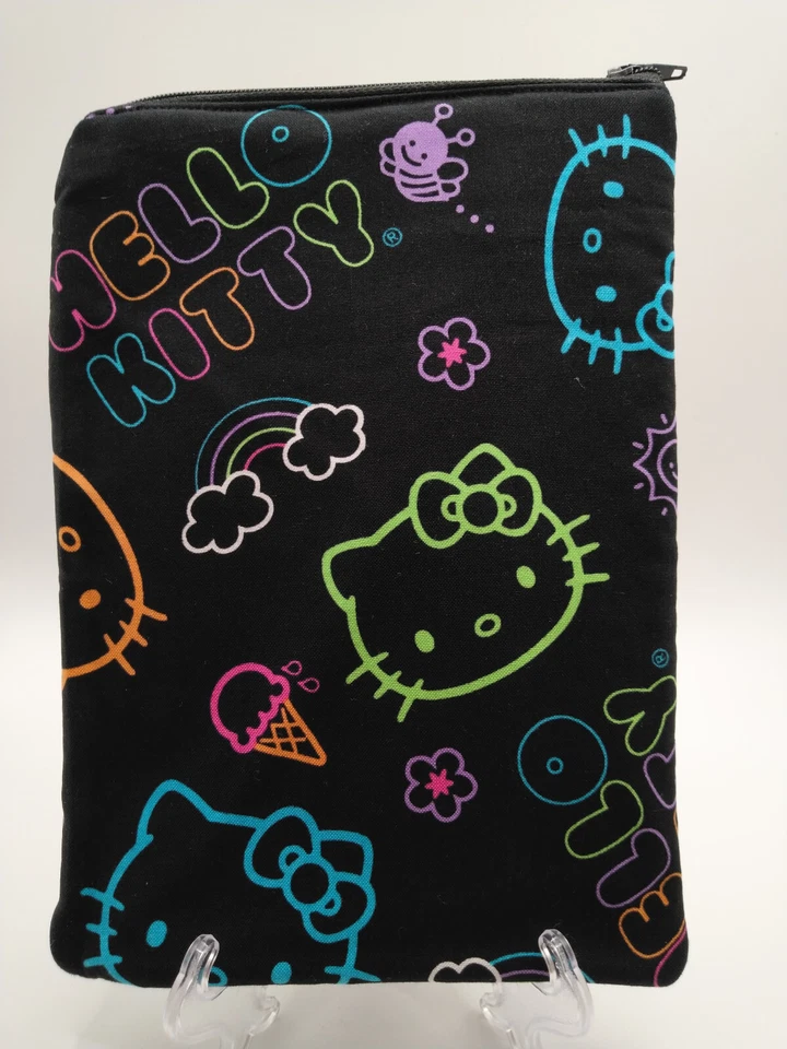 Handmade small zipper bag made with Hello Kitty Licensed fabric - Image 1 of 1