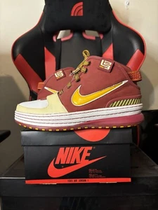 Talla 8.5 - Nike Zoom LeBron 6 Blanco Madera Dura Clásicos (Sin Caja) - Imagen 1 de 5