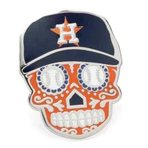 Houston Astros Sugar Skull Anstecknadel - Bild 1 von 4