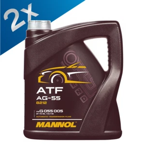 2x Mannol ATF AG55 Automatic Transmission Fluid Oil For BMW VW Audi 5L - Picture 1 of 3