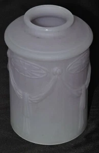 EAPG LAMP SHADE LAVENDER SWAGS AND TASSEL - Picture 1 of 5
