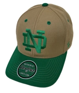 Zephyr NCAA Notre Dame Fighting Irish Competitor Structured Curved Bill Hat NWT - Picture 1 of 5