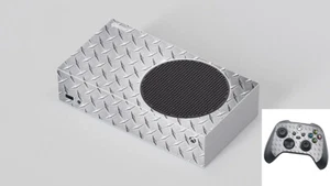Calcomanía protectora de piel LidStyles consola metálica Controller Microsoft Xbox Ser. S - Imagen 1 de 19