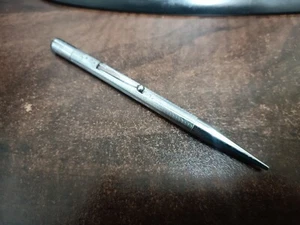 ANTIGUO LÁPIZ DE METAL SWAN MABIE TODD & CO. PUNTA FINA FYNE POYNT AÑOS 20 RARO - Imagen 1 de 8