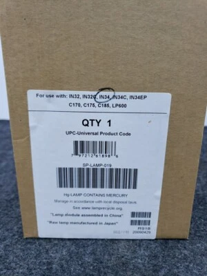 SP-LAMP-019 Lámpara Proyector para INFOCUS IN34 Foto 1 de 4