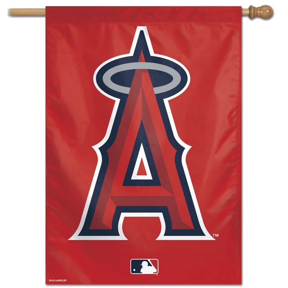 LOS ANGELES ANGELS 28"X40" BANNER FLAG NEW WINCRAFT 😎⚾ - Image 1 of 1