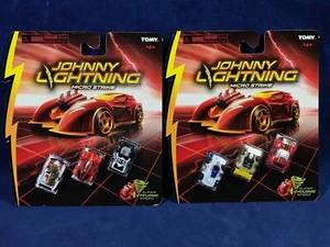 JOHNNY LIGHTNING MICRO STRIKE Two 3-PACKS Unit 19 JLPD Skull SUPER CYCLONIC - Picture 1 of 8