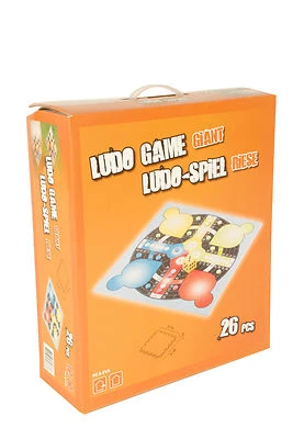 Giant Ludo Garden Game Foam Playmat Interlocking Soft Fun Activity Family Game - Image 1 of 3