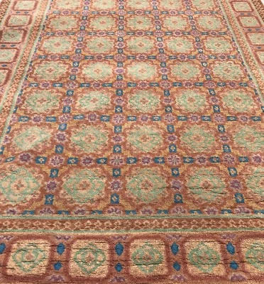 AN AWESOME ANTIQUE  CHINESE RUG - Image 1 of 4