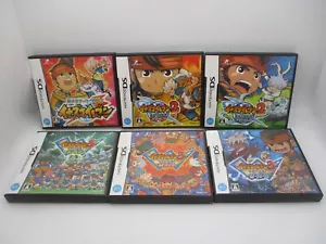 Nintendo DS Inazuma Eleven, 2 Fire, Blizzard, 3 Spark, The Ogre, Bomber 6Games - Picture 1 of 10