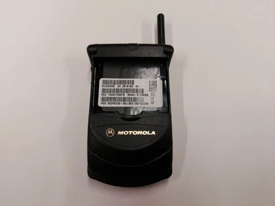Motorola StarTAC Black Flip Cellular Phone (Verizon) - ST868W Vintage T9432 - Image 1 of 4