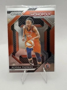 2024 Panini WNBA Monopoly Prizm Basketball Alyssa Thomas WNBA10 Connecticut Sun - Picture 1 of 2