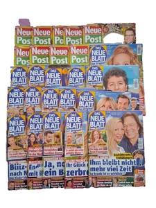 25 Frauenzeitschriften von 2024 Neue Post und Das neue Blatt - Bild 1 von 2