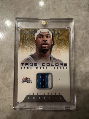 2001-02 Fleer Force True Colors 3rd Color Game-Worn Jersey Baron Davis /100 SP - Image 1 of 4