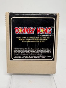 Vintage - DONKEY KONG Atari 2600 Game Cartridge (nur Kassette) - Bild 1 von 5