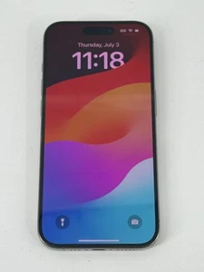 Apple iPhone 15 Pro 128GB Silver (T-Mobile) - Photo 1 sur 7