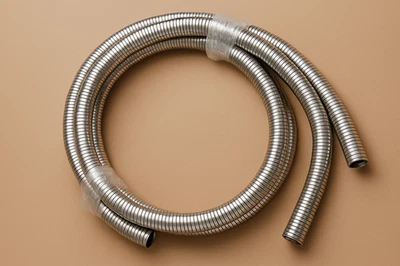 1 METRO Tubo flessibile marmitta motore in ACCIAIO INOX  VARI DIAMETRI MISURE - Immagine 1 di 2