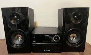Philips Micro Music System BTM2180 Black Bluetooth MP3 USB Direct No Remote C4 - Picture 1 of 1