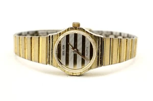 80er Jahre BEL-AIR "Polo" goldfarbene Damenuhr braucht Batterie - Bild 1 von 5