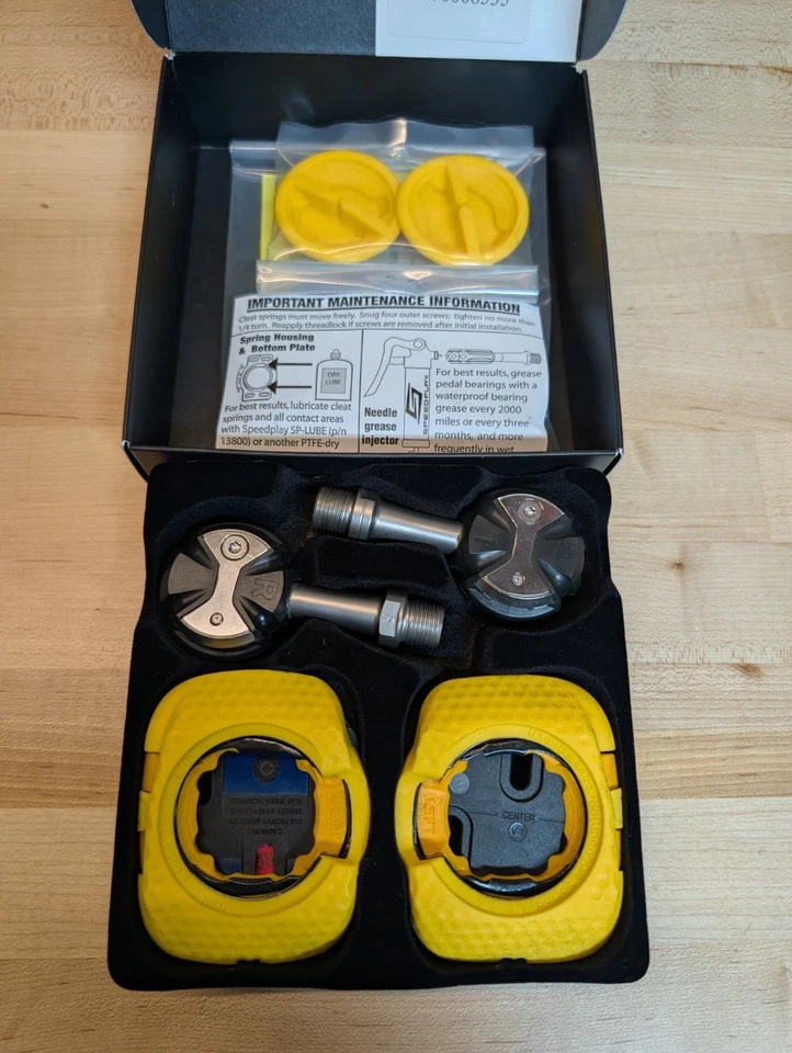 Speedplay Zero Pedal System Stainless Steel - Black (61100) - Image 1 of 3