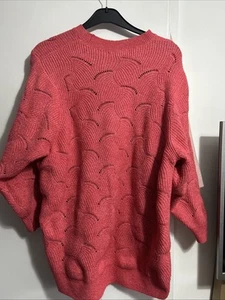 Next Coral Jumper XL Worn Twice - Picture 1 of 7