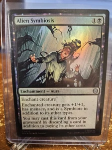 Magic the Gathering Marvel's Spider-Man Alien Symbiosis FOIL #0050 - Picture 1 of 2