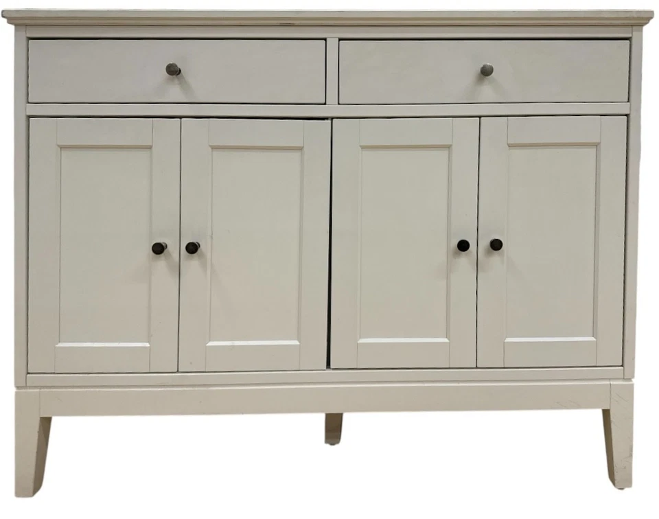 New IKEA IDANAS White Sideboard 124x50x95 cm (48 ⅞x19 ⅝x37 ⅜ ") 605.096.27 - Image 1 of 1