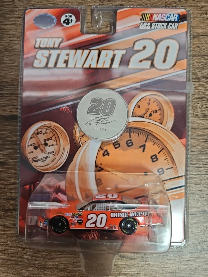 Serie de monedas de coche Winners Circle 2007 1/64 Tony Stewart #20 Home Depot Foto 1 de 4