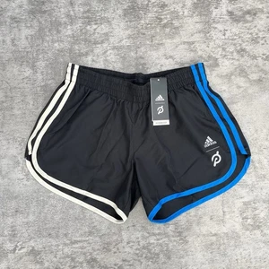 Adidas Peloton Laufshorts Damen UK S schwarz Laufen 4" Training Performance neu mit Etikett - Bild 1 von 7