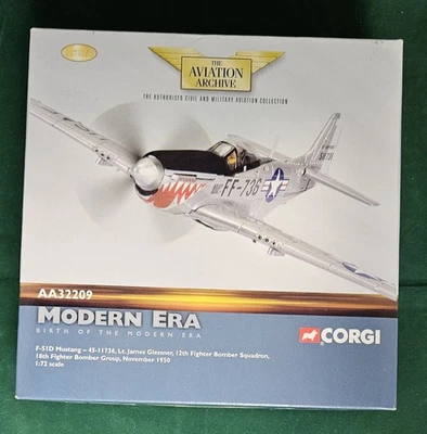 Corgi 1:72 F-51D Mustang WWII & Korean Conflict - Image 1 of 4
