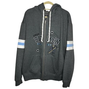 Ice Vault Apparel Hoodie Men's XL Embroidered Super Heavy Jersey Hitmen Hockey - Picture 1 of 11