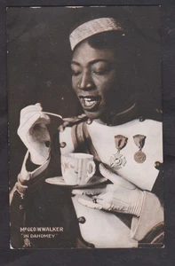 VINTAGE POSTCARD VAUDEVILLE ENTERTAINER MR GEORGE.W.WALKER IN THE PLAY DAHOMEY - Picture 1 of 2