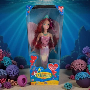 Disney Die kleine Meerjungfrau Valentine Arielle Puppe Mattel 1997 NRFB Vintage - Bild 1 von 6