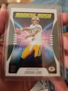 2020 Panini Rookies & Stars Rookie Rush RC #RR-4 Jordan Love Green Bay Packers - Picture 1 of 2