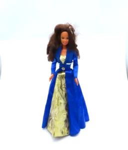 Barbie Fashion Avenue Evening Wear 1997 Royal Blue & Gold Gown #18124 - Picture 1 of 10