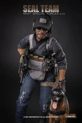 Mini Times Toys 1/6 M029 US Navy Special Forces Seal Team Soldier Action Figure Cover