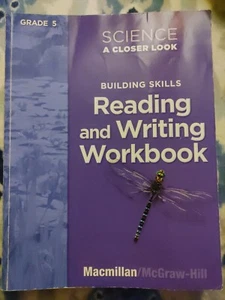 Building Skills Reading and Writing Workbook Science A Closer Look Grade 5 USED - Bild 1 von 2