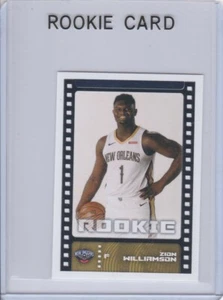ZION WILLIAMSON ROOKIE CARD 2019 Panini Mini Sticker NBA RC New Orleans Pelicans - Picture 1 of 2