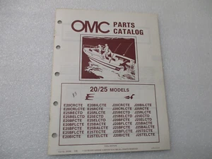 OMC Johnson Evinrude Parts Catalog 1983 20 / 25 HP Part Number 393580 - Picture 1 of 5