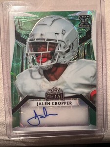 2023 Leaf Metal Jalen Cropper Portrait Green Wave Auto PA-JC2 2/2 🔥🔥