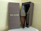 NEW Jon Josef Gatsby Raffia Black / Natural Flats Loafer Shoes (Women Size 7)