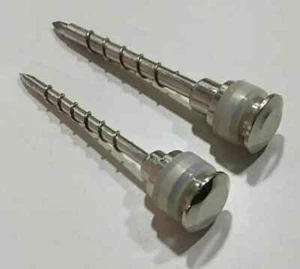 Laparoscopic Spiral Endoscopic Trocar Pyramidal Tip Port Instruments kit 2pc 5mm - Picture 1 of 9