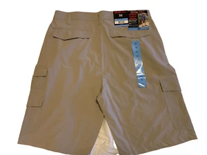 Iron Co. 4-Wege Stretch Hybrid Cargo 11" Schrittlänge Short Washed Stone Größe 32 - Bild 1 von 5