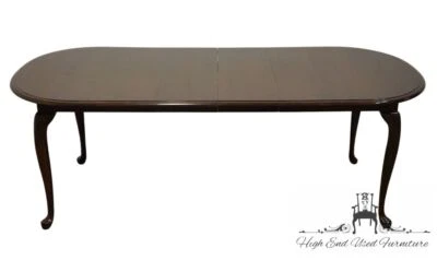 KINCAID FURNITURE Cherry Mountain II Collection Traditional Style 86" Dining ... - Image 1 of 4