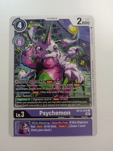 Psychemon BT12-075 Digimon CCG TCG Card Free Postage Australia - Picture 1 of 1