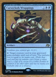 MTG Aetherdrift, Cursecloth Wrappings - Picture 1 of 1